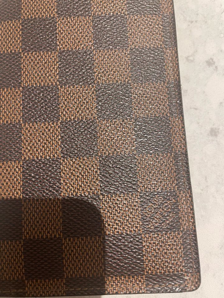 Louis Vuitton Damier Ebene Agenda Organizer in Stuttgart