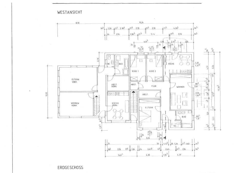 Neuer Preis! Dreifamilienhaus mit 5 Garagen auf einem 2.203 m² großem Grundstück! in Moormerland