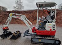 Takeuchi TB215R Minibagger Bagger Baumaschine 3 Löffel kein TB216 Bayern - Goldbach Vorschau