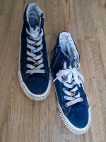 Next Sneakers Gr. 38 blau Regenbogen Leder hoch Eimsbüttel - Hamburg Schnelsen Vorschau