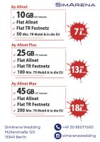 Allnet Flat + 15 GB LTE schon ab 7,99€ Mitte - Wedding Vorschau