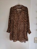 Leoprint Kleid Lange Bluse Braun beige Zara Damen XS Hessen - Ebsdorfergrund Vorschau