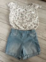 Shirt mit Shorts, 2 x 7/8 Leggins Gr.140 Baden-Württemberg - Tuttlingen Vorschau