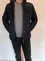 Joop! Winterjacke/Steppjacke Herren dunkelblau Dresden - Neustadt Vorschau