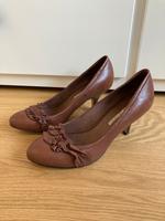 Buffalo London Damen Schuhe Pumps braun cognac, Gr. 37,5 / 38 TOP Bayern - Baldham Vorschau