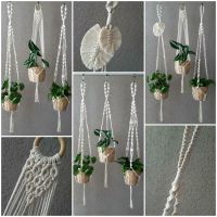 ☘ Makramee Blumenampel ab10€ ☘ Hängeampel Macrame Pflanzenhänger Baden-Württemberg - Burgrieden Vorschau