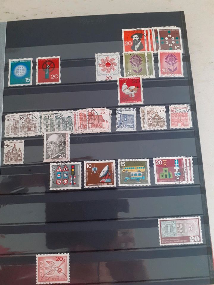 Briefmarken BRD 1951 - 1975 in Großenbrode