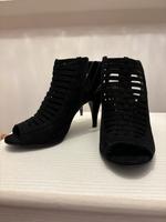 Peeptoes/High Heels Schwarz Bayern - Langerringen Vorschau