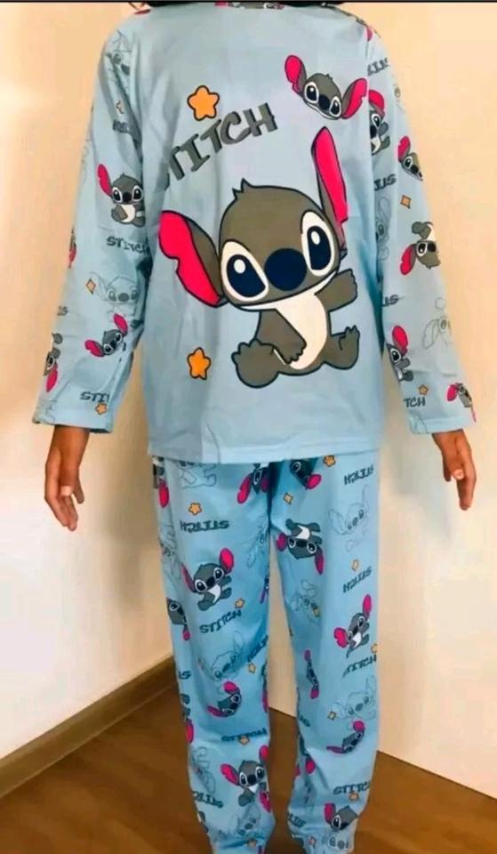Pyjama Schlafanzug 2-teilig Lilo und Stitch neu 98 110 116 120 in Donaueschingen