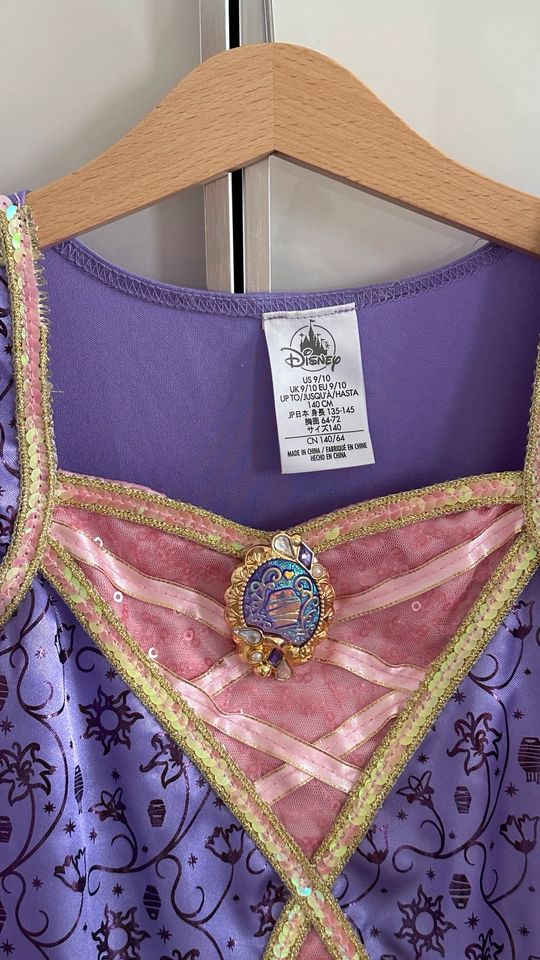 Disney Rapunzel Kostüm Kleid in Bönnigheim