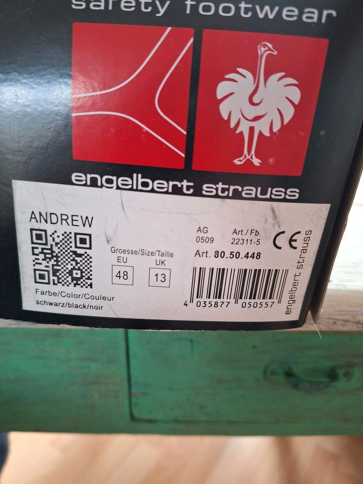 engelbert strauss - Sicherheitshalbschuhe Andrew Gr 48 in Köln