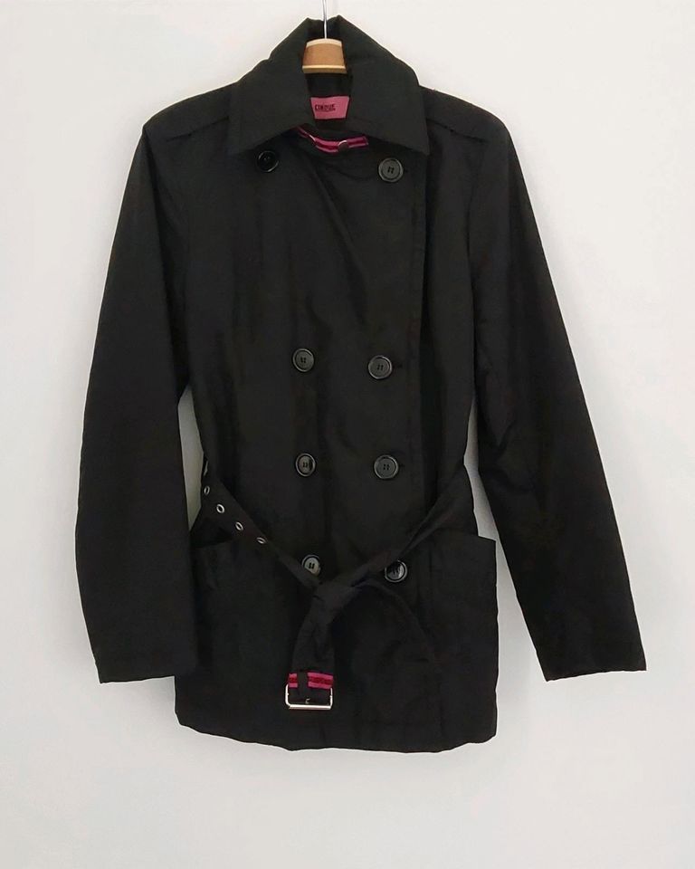 Cinque Jacke Übergangsjacke Winterjacke schwarz Größe 38 in Dortmund