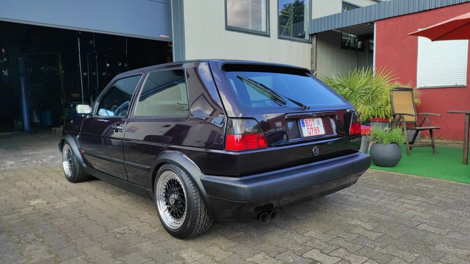 VW Golf 2 GTI Edition One darkburgundy SSD Recaro Servo Gewinde H in Bottrop