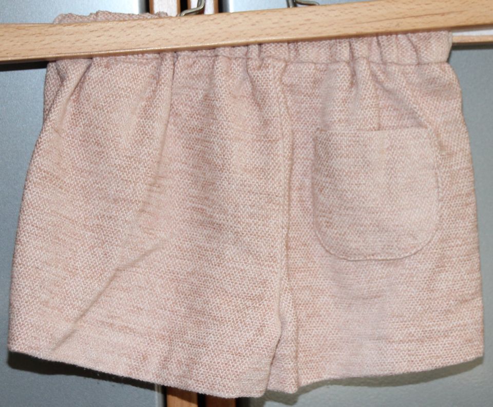 Zara Hot Pants 86 92 18-24 M kurze Hose Shorts beige rosa wie Neu in Recklinghausen