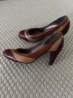 Pumps (8cm) aus Leder in Bordeaux, Beige, Cognac - Gr. 38 Hessen - Langen (Hessen) Vorschau