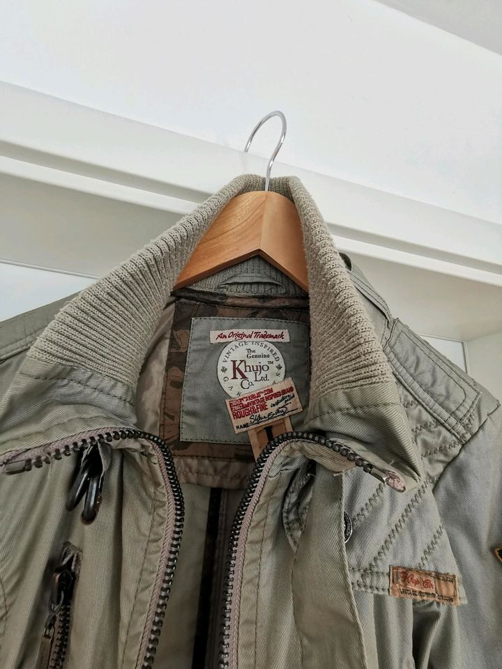 Khujo Jacke oliv für Damen, Übergangsjacke in Brühl