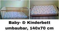 Babybett / Kinderbett / 140x70 / umbaubar / inkl. Matratze Niedersachsen - Moorweg Vorschau