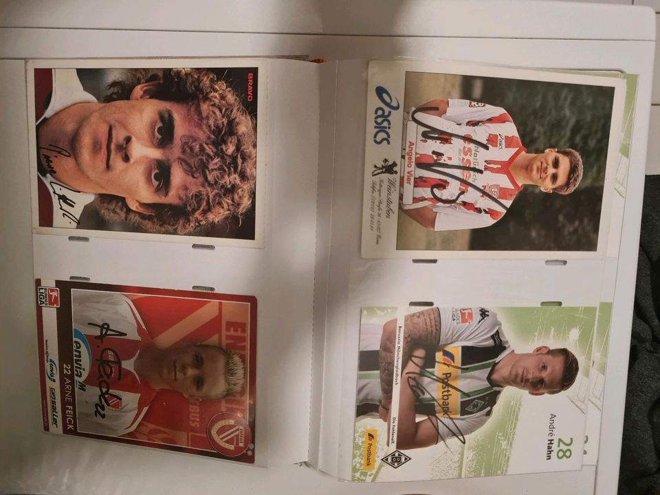 Autogramme und Bilder Fußballer in Schönefeld