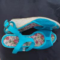 Türkisfarbende Sandalen Hessen - Rodgau Vorschau