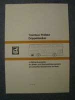 Büssing Original Typenblatt Trambus Präfekt Doppeldecker von 1967 Niedersachsen - Braunschweig Vorschau