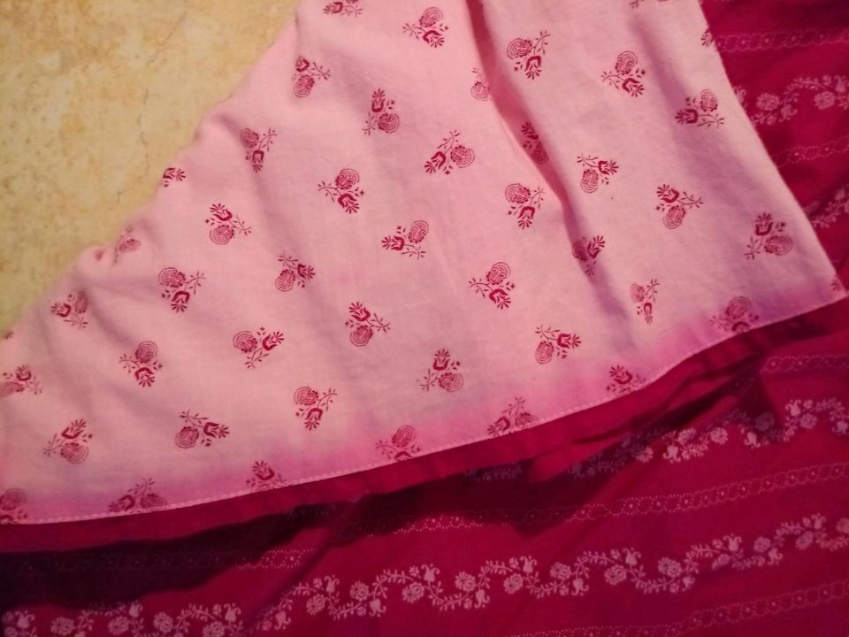 Dirndl Baumwolle Mädchen rosa/pink 158/164 in Eurasburg