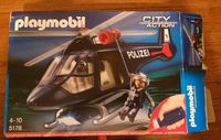 Playmobil Hubschrauber Helikopter Polizei mit LED-Suchscheinwerfe Bayern - Schwabhausen Vorschau