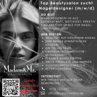 Nageldesigner/in für Madam&Mr. -Life-Style-Salon in Mölln gesucht Herzogtum Lauenburg - Mölln Vorschau
