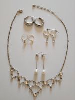 Kaum getragen - Silber Schmuck: 4 Ohrringpaare & 1 Kette Niedersachsen - Langenhagen Vorschau