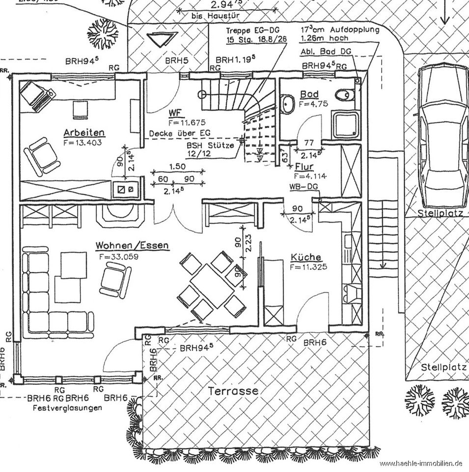 Für die Zukunft ! Klotzsche , gepflegtes  5- Zimmer Einfamilienhaus mit schönem Grundstück, Doppel-Carport in Dresden