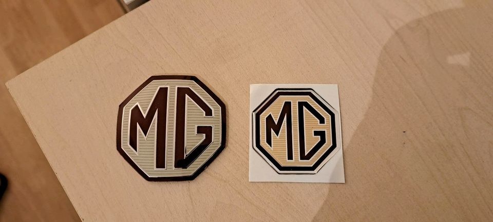 MG ZT-T neue Embleme Logo Aufkleber Insert passgenau in Dresden