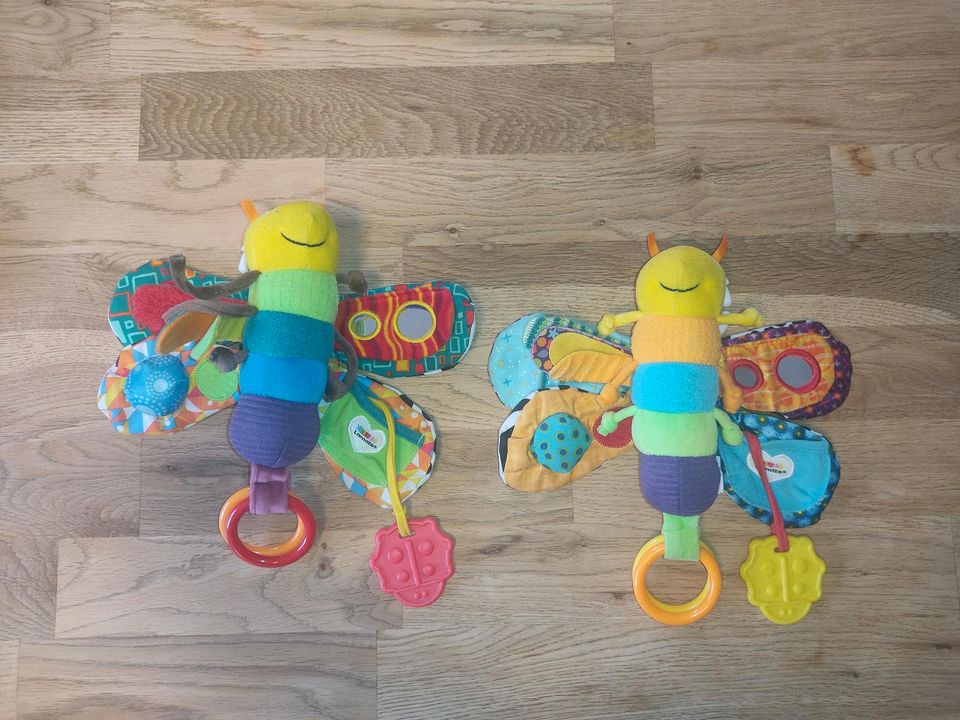 Baby Spielzeug Kinderwagenketten Rasseln Knister Motorik Sigikid in Manching