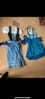 Dirndl 34,36 Türkis blau mit kette Bayern - Buttenwiesen Vorschau