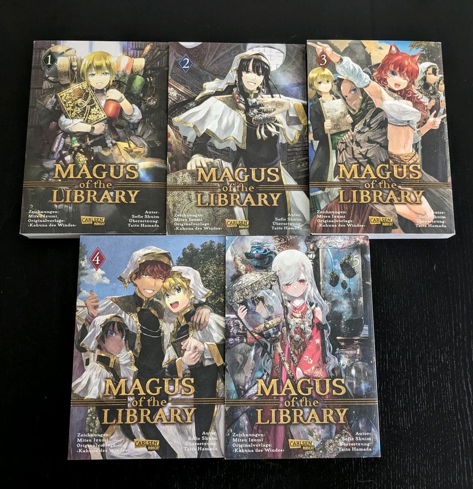 Magus of Library Band 1-5 Manga Fantasy in Westerstede