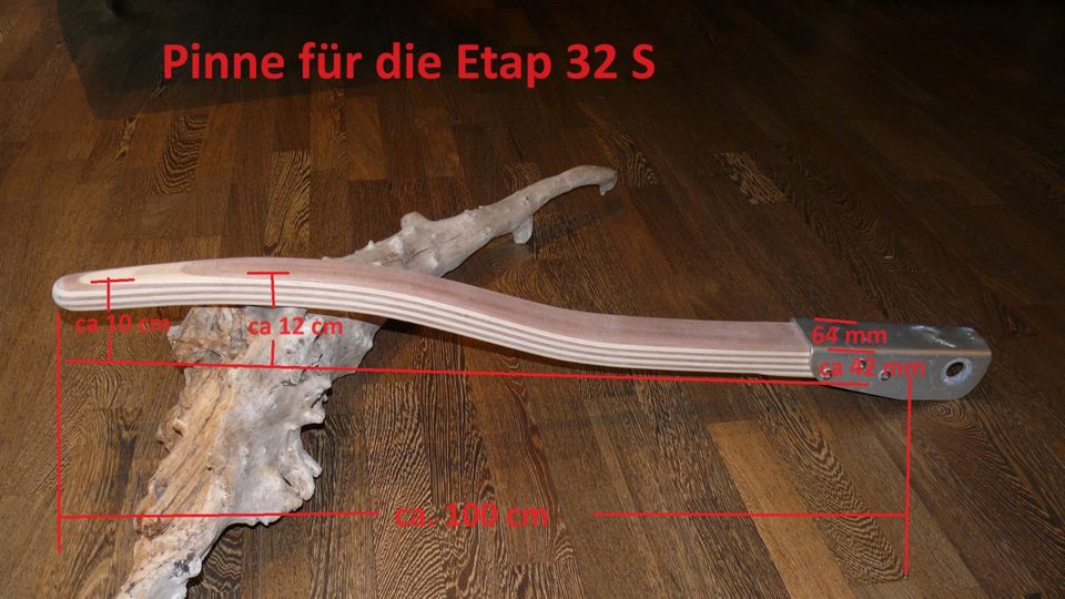 Pinne Ruder Steuer Ruderpinne für eine Etap 32s nach Maß in Gladbeck