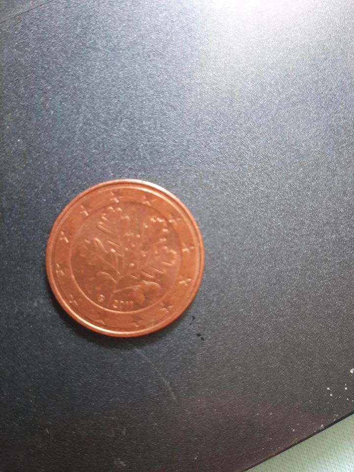 5 Cent Münze BRD 2011 g in Eisfeld