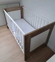 Babybett, 70×140 cm, weiß/wildeiche Optik Nordrhein-Westfalen - Brilon Vorschau