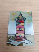 kleine Glasscheibe, Pilsumer Leuchtturm, Gr. 10 x 7 cm Krummhörn - Greetsiel Vorschau