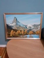 Bild Gemälde Öl Alpen Schweiz Matterhorn Berge Berlin - Lichtenberg Vorschau
