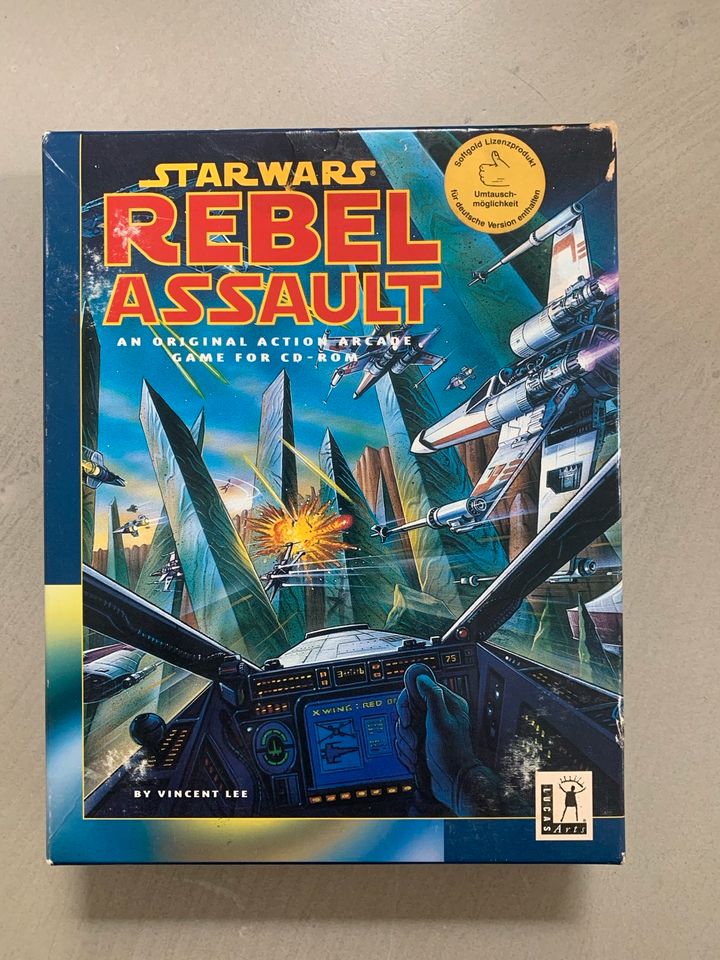 PC Spiel Star Wars Rebel Assault Box in Besigheim