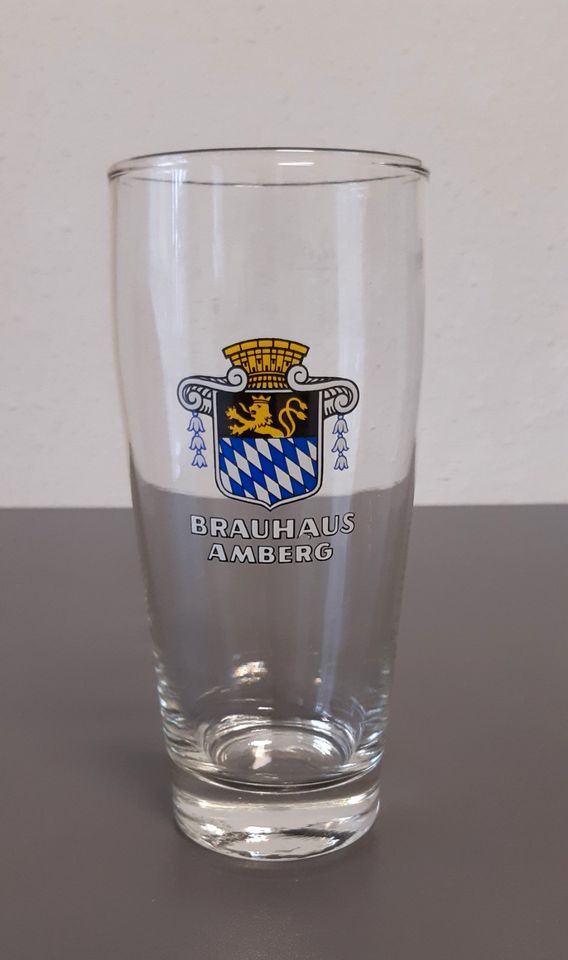 Bier-Gläser bayrischer Brauereien, sehr gut in Freiburg im Breisgau