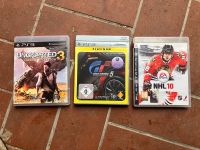PS3 Spiele Uncharted 3 GT5 NHL10 Hessen - Rüsselsheim Vorschau