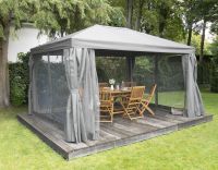 B-Ware Alu-Stahl Pavillon 3x4m grau + Moskitonet, Preis 600 Euro* Baden-Württemberg - Waghäusel Vorschau