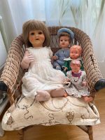 historische Puppen und Korbstuhl für Kinder Friedrichshain-Kreuzberg - Friedrichshain Vorschau