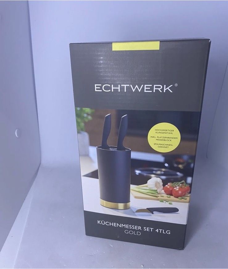 Echtwerk Küchenmesser Set 4tlg Messerblock Messerset in Rostock