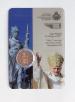 San Marino Coincard 2011 Besuch des Papstes Hessen - Bensheim Vorschau