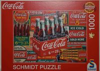 Schmidt Puzzle  1000 Teile "Coca-Cola" Hessen - Dreieich Vorschau