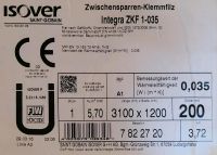 Klemmfilz Mineralwolle 200mm Rheinland-Pfalz - Kapsweyer Vorschau