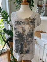 Rich & Royal, Damen T-Shirt, Größe S, hellgrau mit Print Baden-Württemberg - Friedrichshafen Vorschau