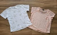 2 Tshirt T-Shirt Shirt Pailletten Spitze Gr. 42 wie NEU Bayern - Regenstauf Vorschau