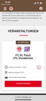 St Pauli VfL 2 Sitzplatz Tickets gesucht Eimsbüttel - Hamburg Eimsbüttel (Stadtteil) Vorschau